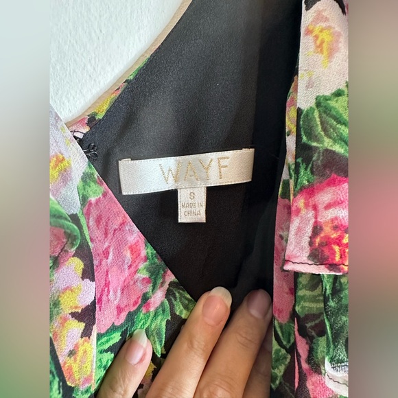 Wayf Floral Tiered Flowy Dress - Picture 4 of 10